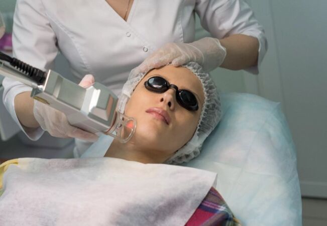 Laser scene rejuvenation