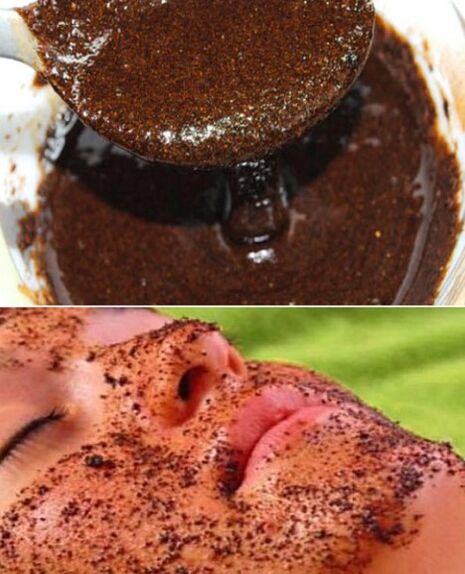 Smashing mask mask with coffee beams